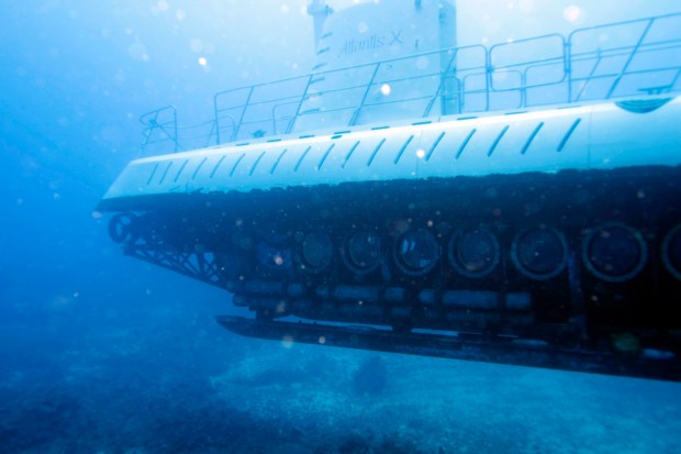 Picture With atlantis submarines, you explore depths of hawaii’s ocean waters 100 feet below the surface and “swim” amidst schools of beautiful fish in the world’s most technologically advanced passenger submarine. Submarine Big Island Vacation Services