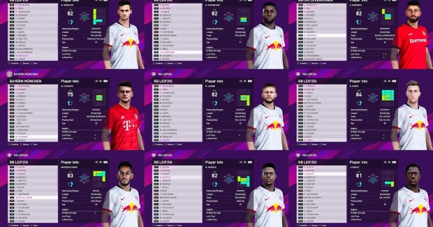 Photo Ibrahima konate plays for other european teams team rasen ballsport leipzig in pro . Pes 2020 Facepack Minifaces Rb Leipzig By Dekart Pesnewupdate Com Free Download Latest Pro Evolution Soccer Patch Updates