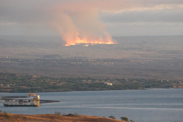 Image Hawaii remains safe for travelers with safety precautions. Big Island Brush Fire Contained Puu Anahulu Hawaii Wildfire Management Organization