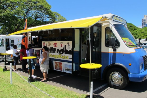 The trucks are like mobile catering kitchens that drive to your location. Hawaiian Food Truck Ordinances Munchie Musings