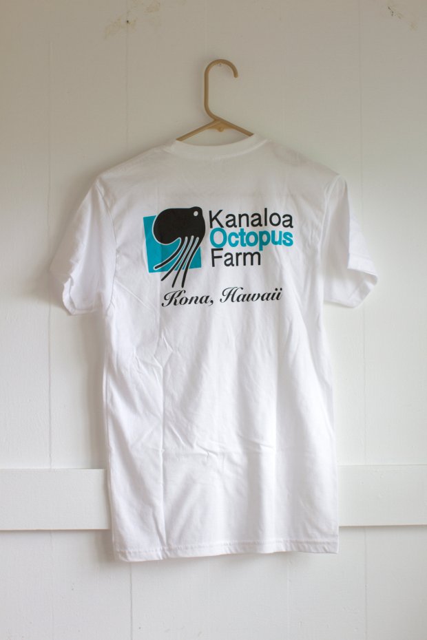 Kanaloa octopus farm is located on the big island of hawai'i, behind the kona international airport, in the hawai'i ocean science and technology park. White T Shirt Kanaloaoctopus