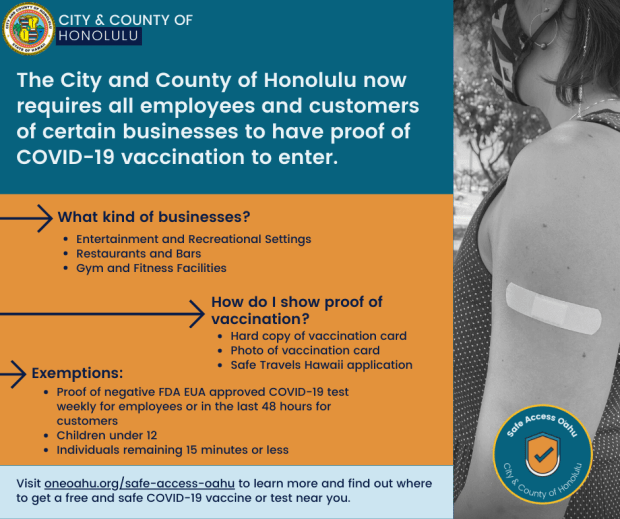 Office of the mayor rick blangiardi. One Oahu City County Of Honolulu Covid 19 Information Resources